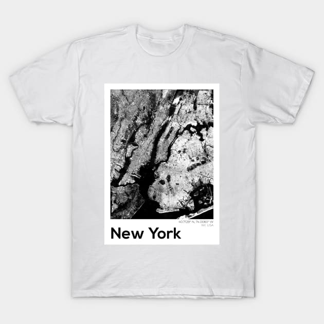 New York T-Shirt by Akman